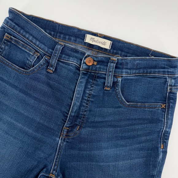 Madewell Denim - Madewell Roadtripper High Rise Skinny Jeans Dark Wash Size 29